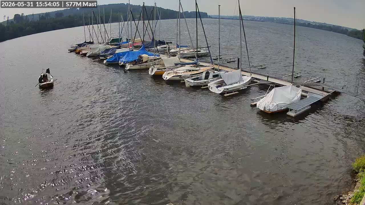 Webcam Steg - Segelclub 77 Möhnesee