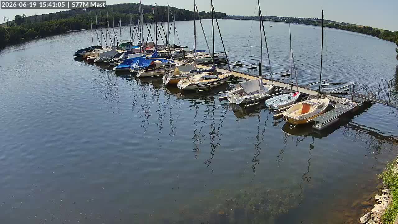Webcam Steg - Segelclub 77 Möhnesee