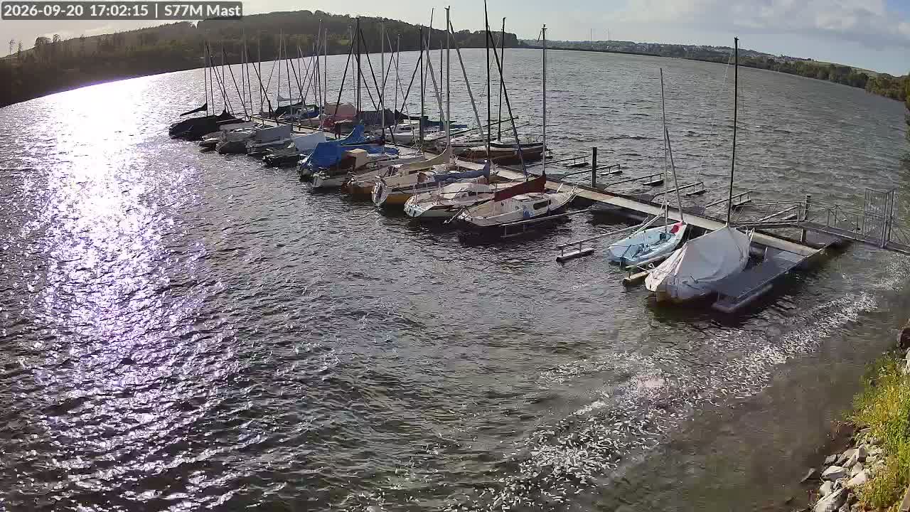 Webcam Steg - Segelclub 77 Möhnesee