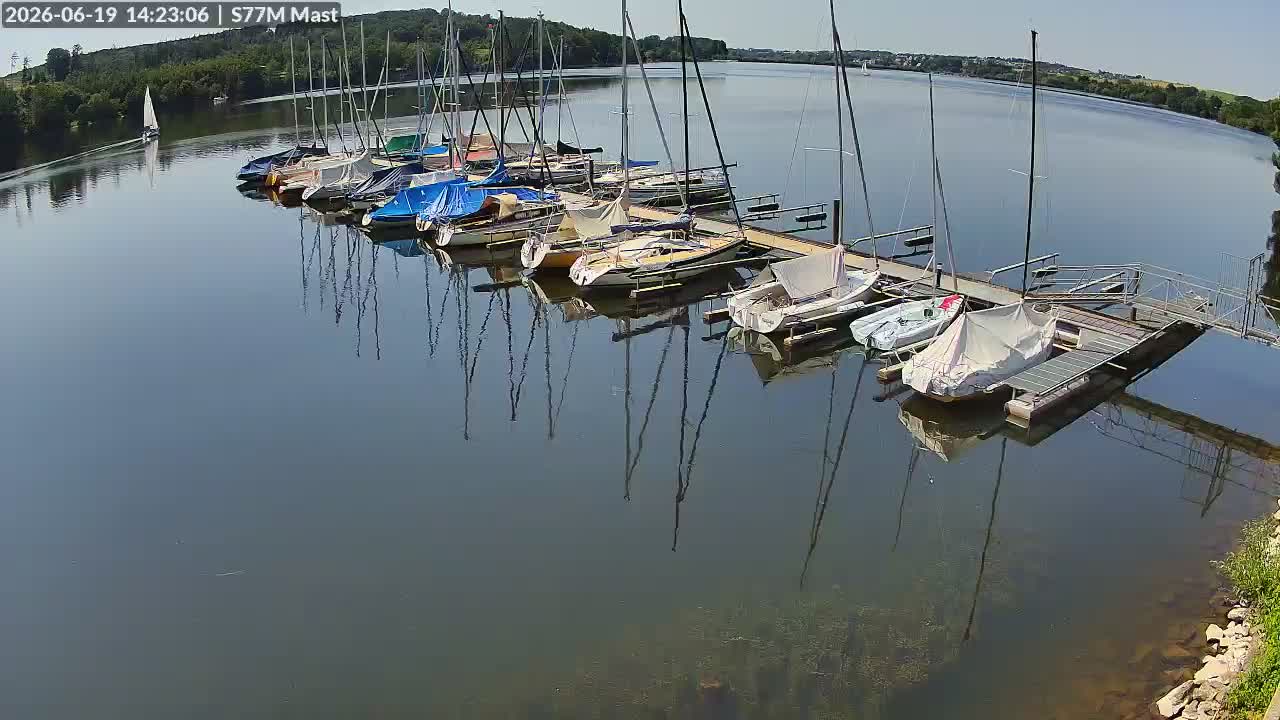 Webcam Steg - Segelclub 77 Möhnesee