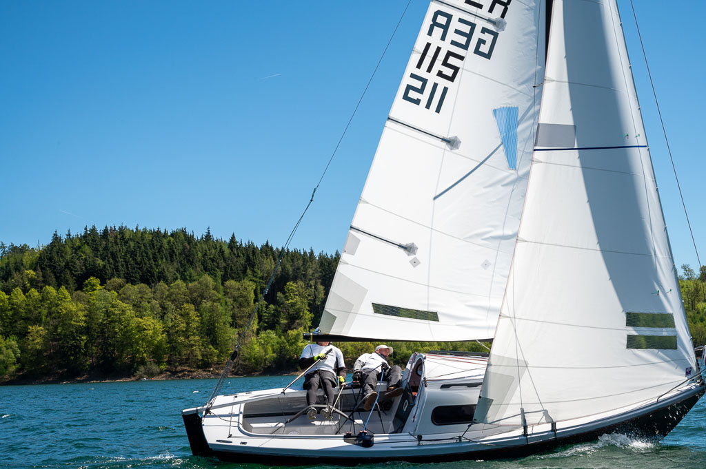 Variantaregatta auf dem Sorpesee